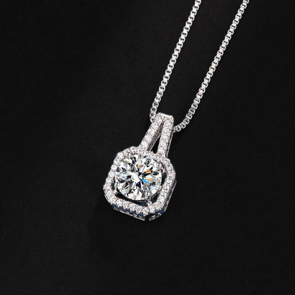 Parure Cristal Elena | Or Blanc