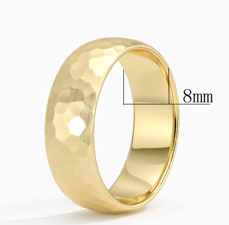 Bague Cœur Texturé Elric | Or