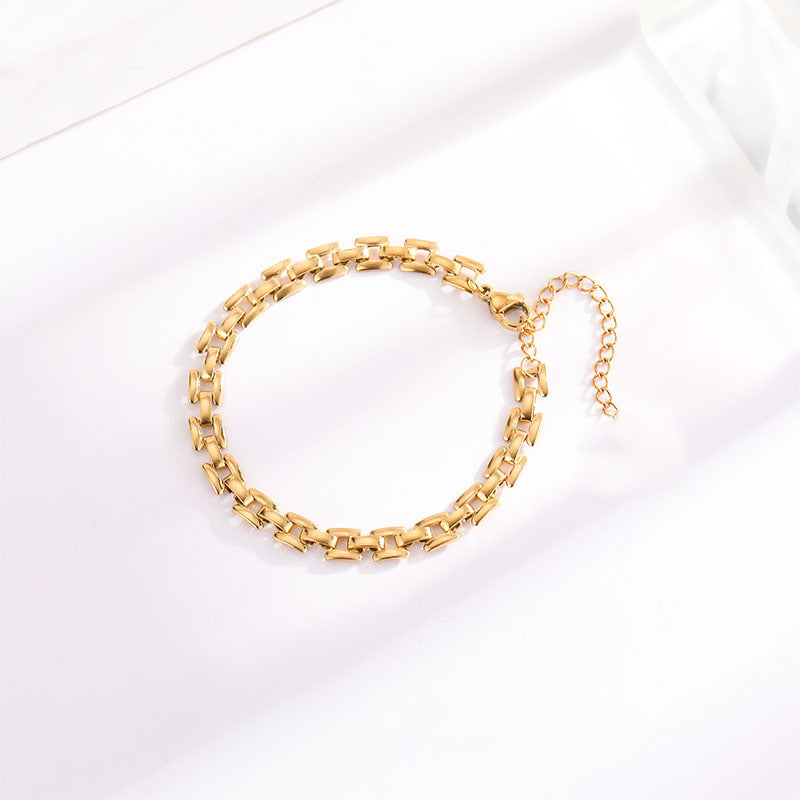 Bracelet Chaîne Garde-Temps | Or