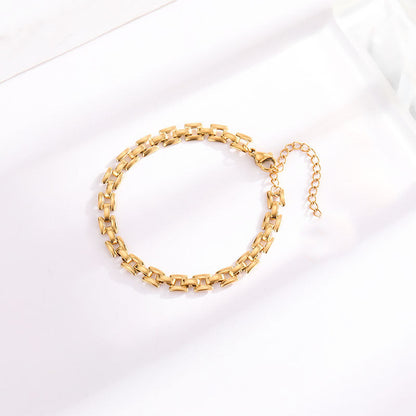 Bracelet Chaîne Garde-Temps | Or