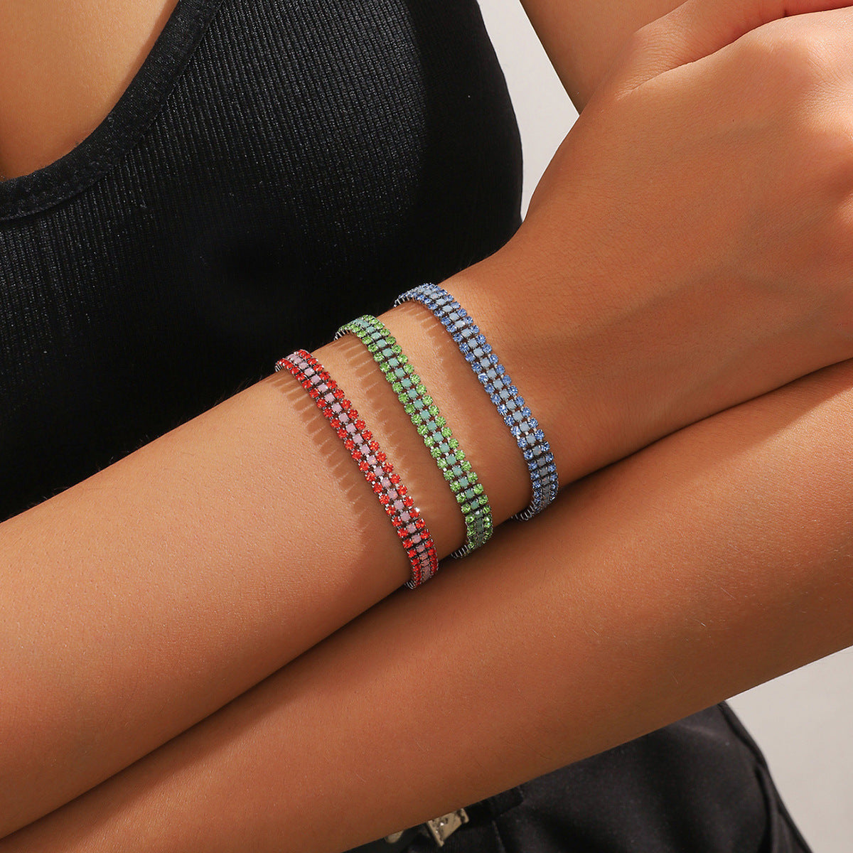 Bracelet Éclat Signature | Or Blanc
