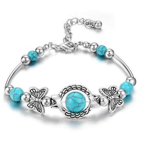 Bracelet Papillon Oasis Dérivant | Or Blanc