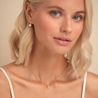 Collier Initiales Lettre d'Amour | Or