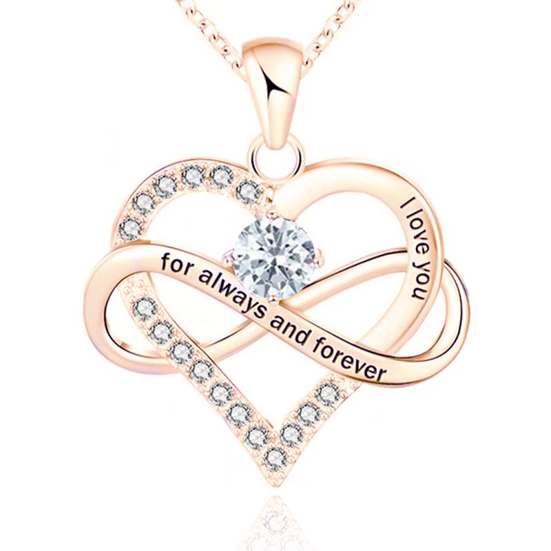 Collier Pierre de Naissance Pour Toujours et À Jamais