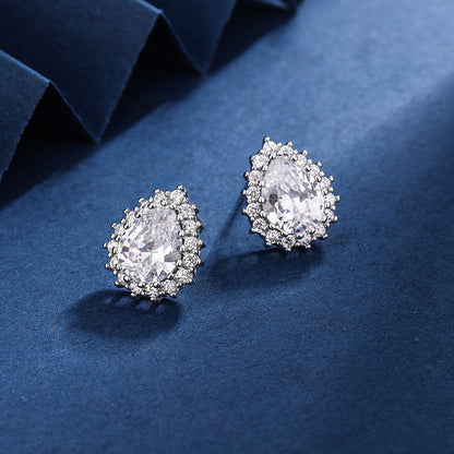 Parure Aria Larme Blanche | Or Blanc
