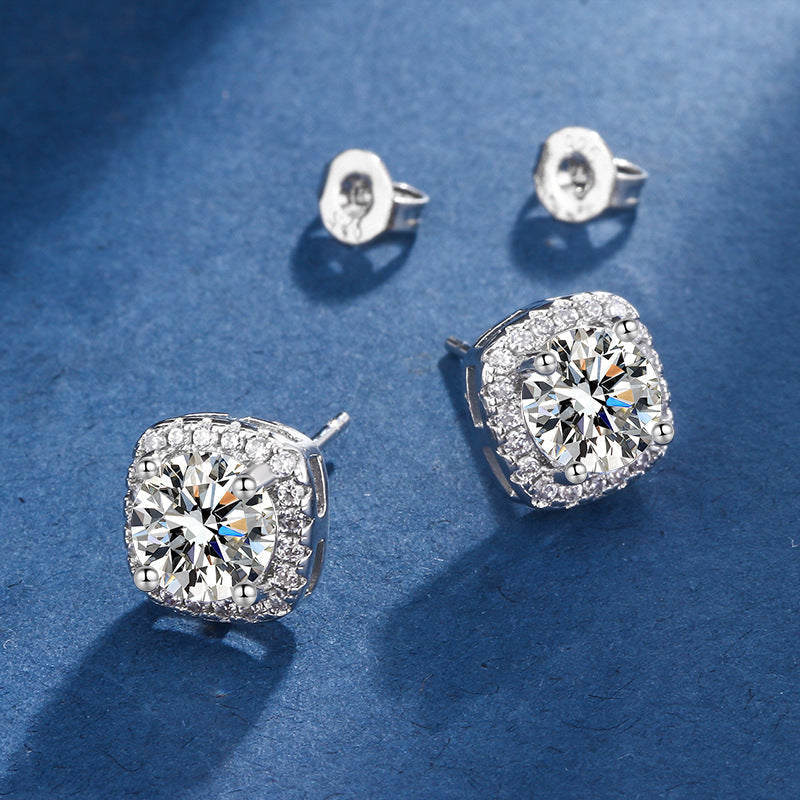 Parure Carré Radiant Aria | Or Blanc