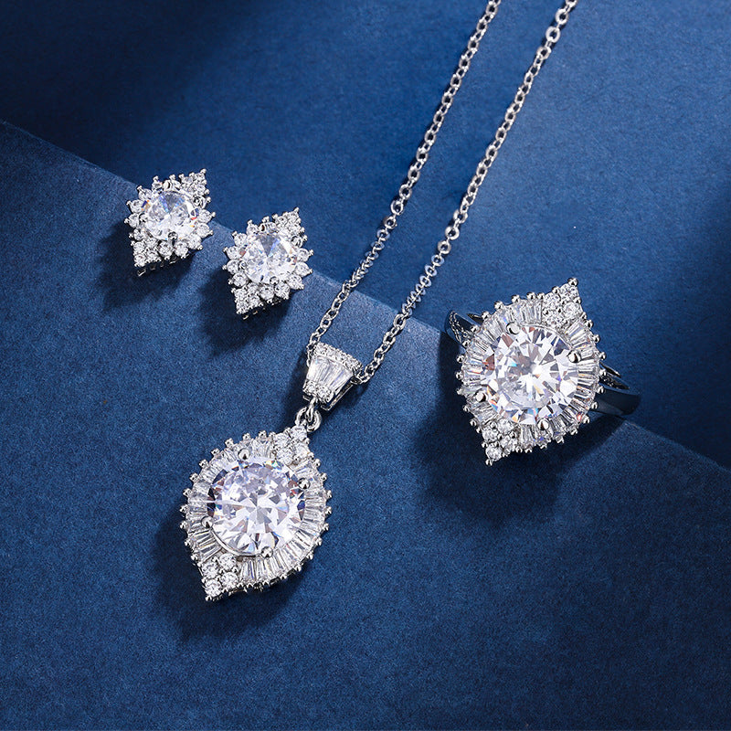 Parure Aria Gaze | Or Blanc