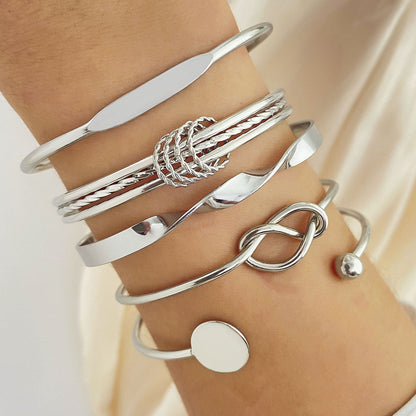 Parure Bracelets Nœuds Élégants | Or