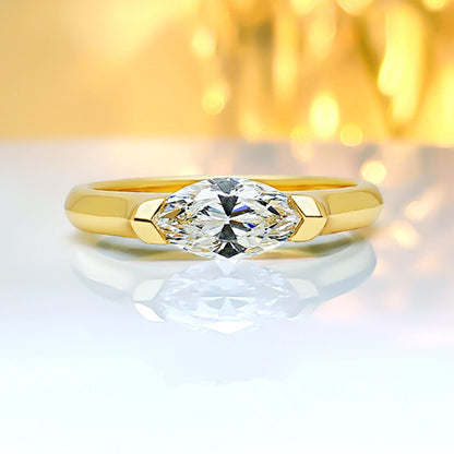 Bague Cleo Arden | Or Blanc