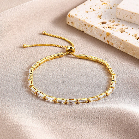 Bracelet Tennis Horizon | Or