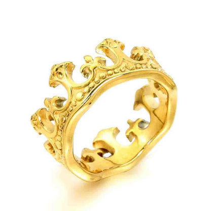 Bague Monarque Prestige | Or Blanc