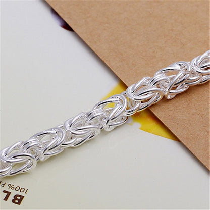 Bracelet Tressage Royal Maximus | Or Blanc