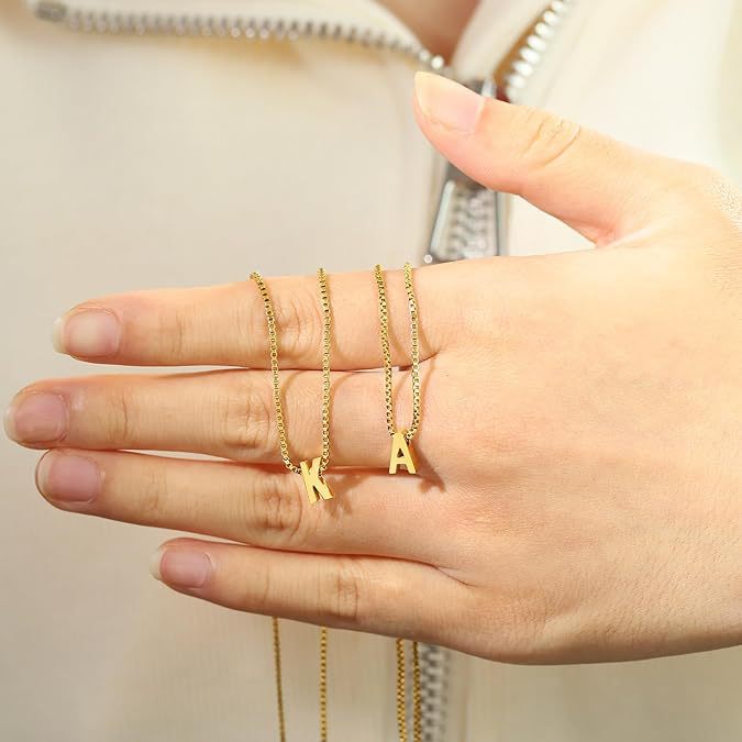 Collier Initiales Lettre d'Amour | Or