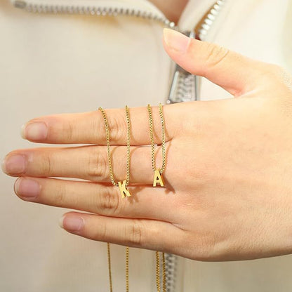 Collier Initiales Lettre d'Amour | Or