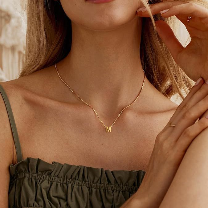 Collier Initiales Lettre d'Amour | Or