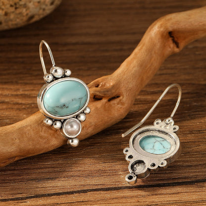Boucles d'Oreilles Briselle Shorelight | Or Blanc
