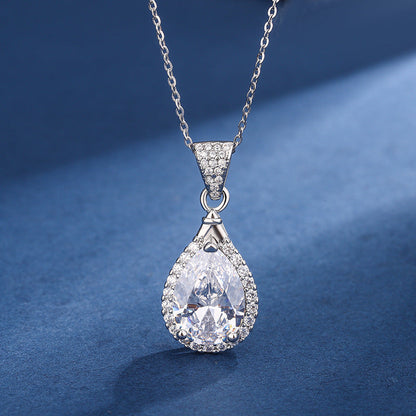 Parure Aria Larme Blanche | Or Blanc