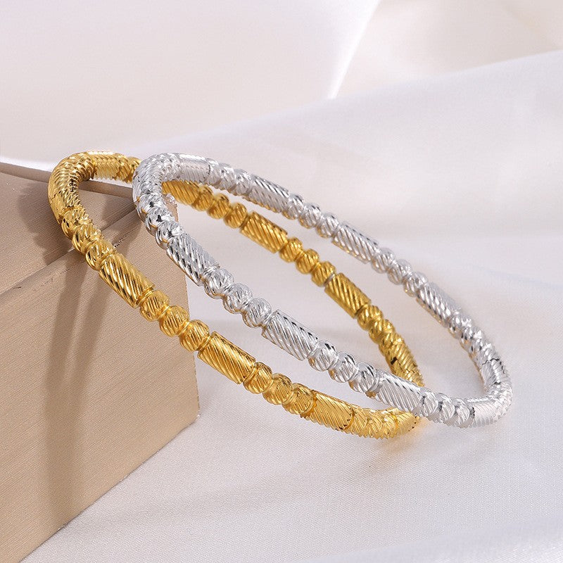 Bracelet Isavetta Bruni | Or Blanc