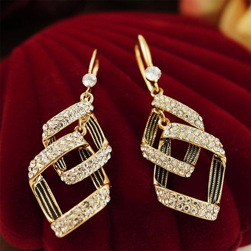 Boucles d'Oreilles Multicouches Stella Virelle | Or