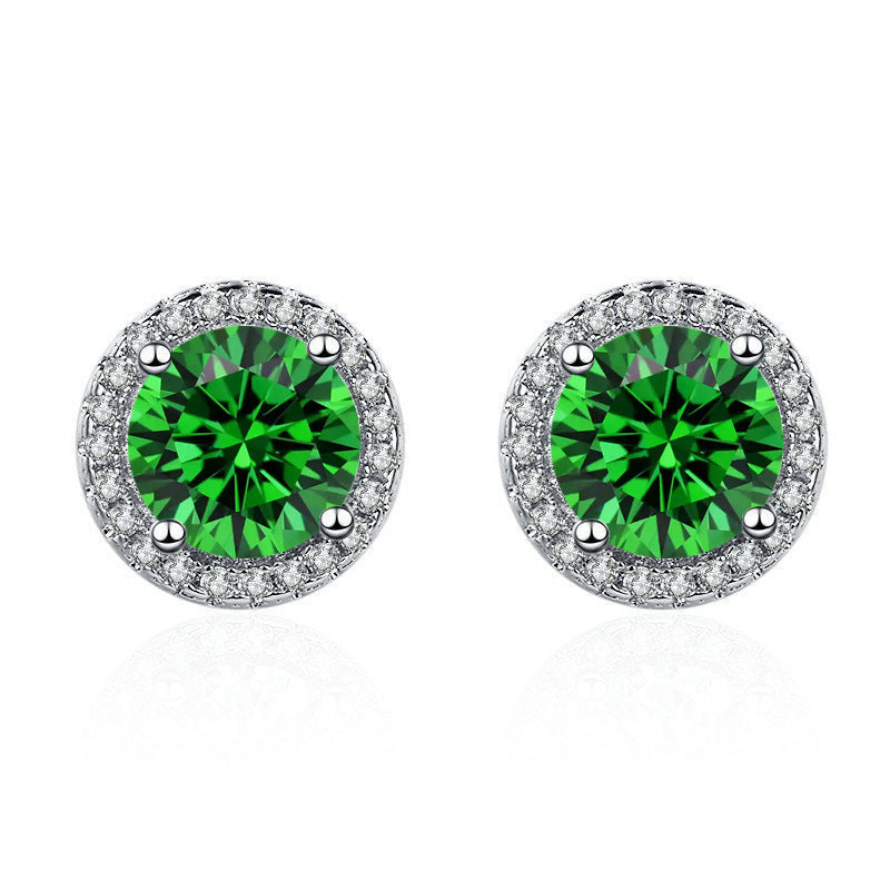 Boucles d'Oreilles Lúcia Verdeal | Or Blanc