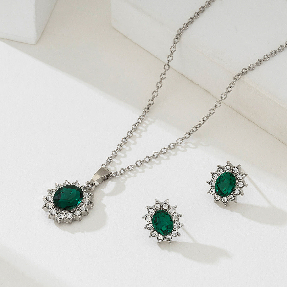 Parure Katya Smeryn | Or Blanc