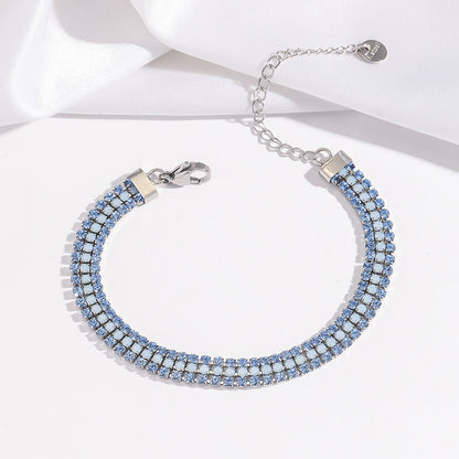 Bracelet Éclat Signature | Or Blanc