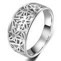 Bague Fleur Délicate Daria | Or Blanc