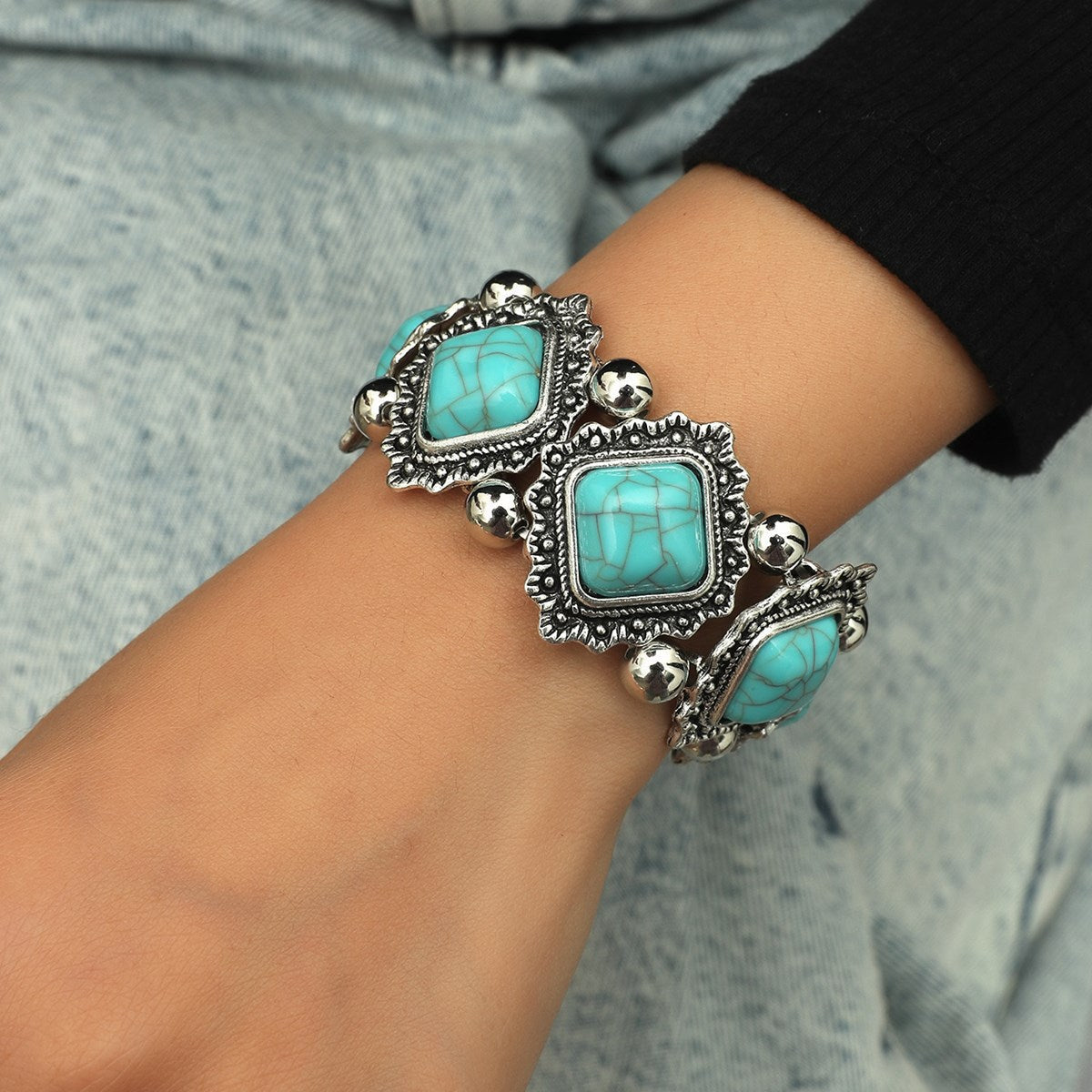 Bracelet Sedara Relique | Or Blanc