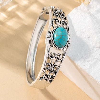 Bracelet Crête Vintage Alouette | Or Blanc