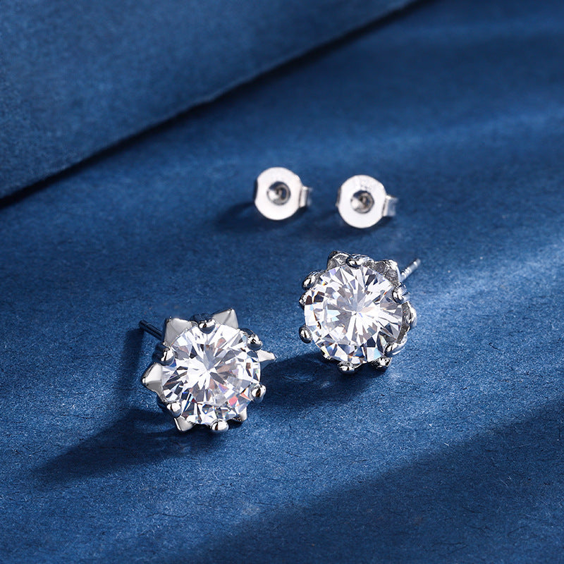Parure Aria Flocon de Neige | Or Blanc