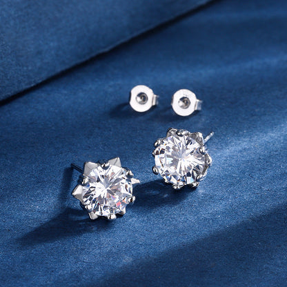 Parure Aria Flocon de Neige | Or Blanc