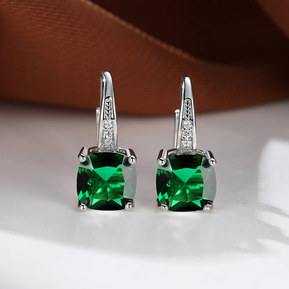 Boucles d'Oreilles Créoles Pierre Mystique | Or