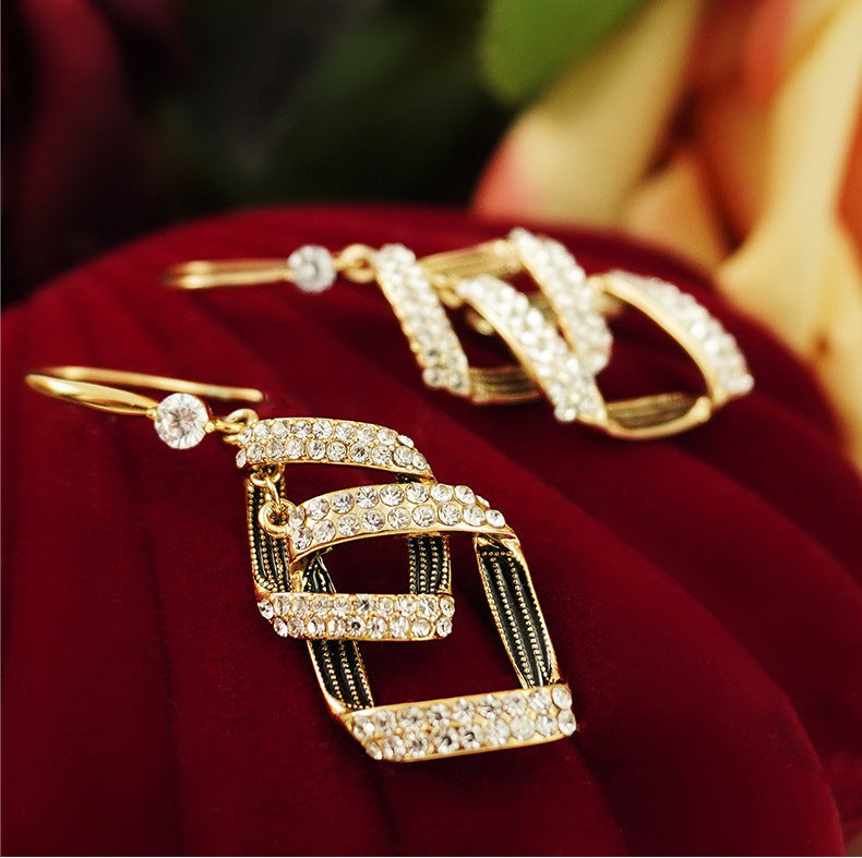 Boucles d'Oreilles Multicouches Stella Virelle | Or
