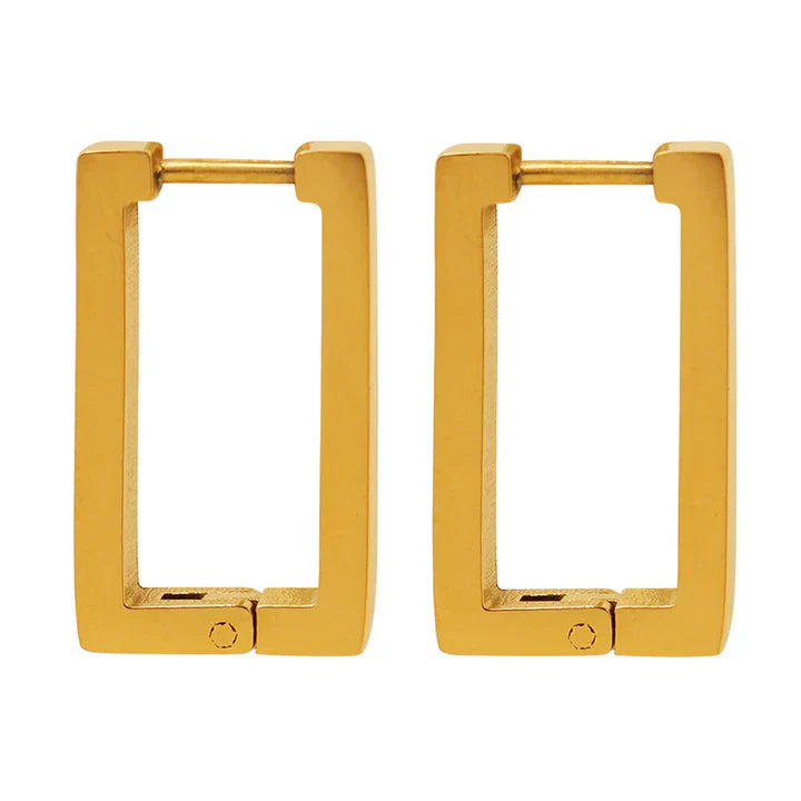 Boucles d'Oreilles Terrafin Geometrica | Or