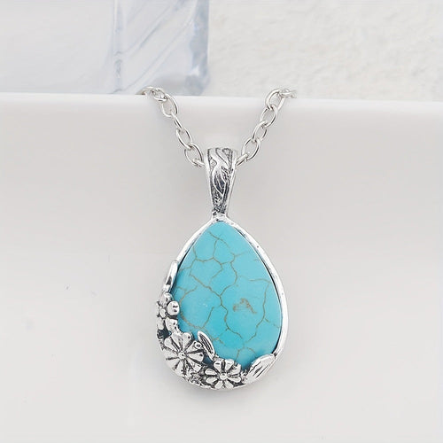 Collier Pendentif Ornement Serelle | Or Blanc