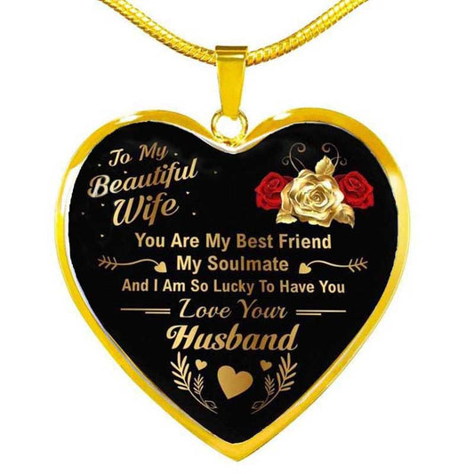 Collier Vœu Éternel à Ma Femme