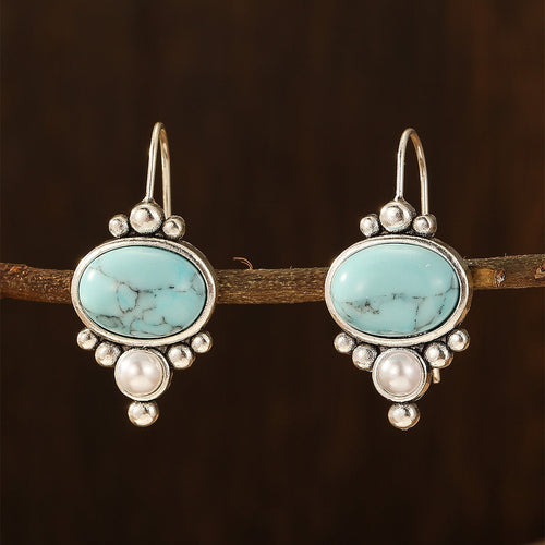 Boucles d'Oreilles Briselle Shorelight | Or Blanc