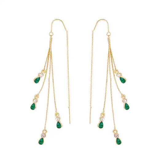 Boucles d'Oreilles Pompon Calista Moreau | Or