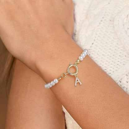 Bracelet Lettre Auden Clé | Or
