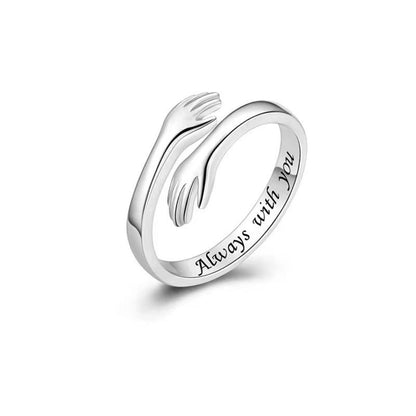 Bague Enveloppante Liée par Amour