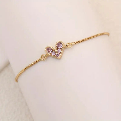 Bracelet Amour Blush | Or