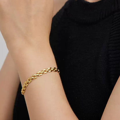 Bracelet Chaîne Garde-Temps | Or