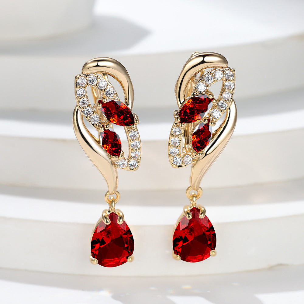 Boucles d'Oreilles Saphara Cindorelle | Or
