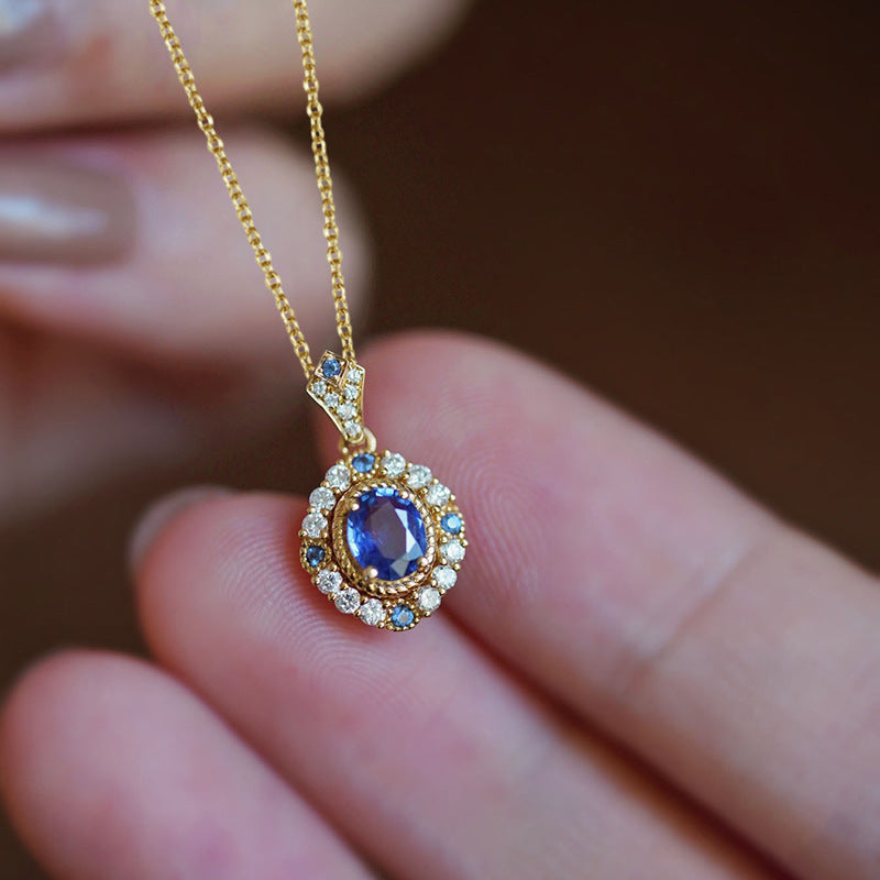 Collier Pendentif Royale Céleste | Or
