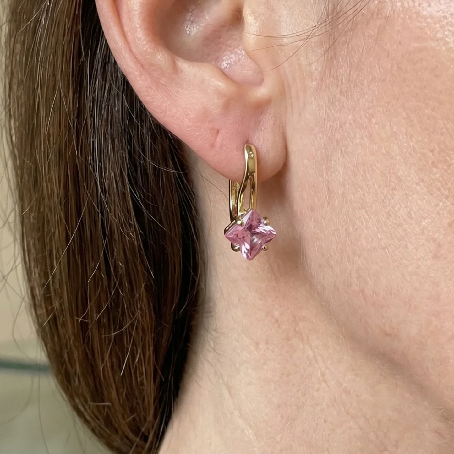Boucles d'Oreilles Rosaluxe Crownlight | Or Rose