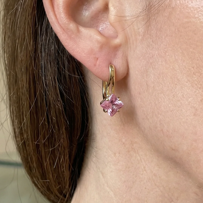 Boucles d'Oreilles Rosaluxe Crownlight | Or Rose