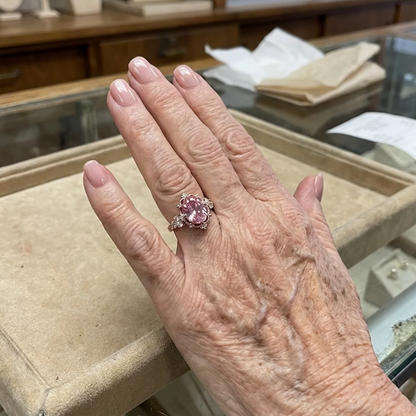 Bague Diadème Rosavelyn | Or Rose