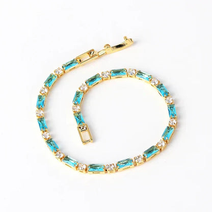 Bracelet Pierre Turquoise Naturelle | Or
