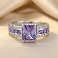 Bague Canal Améthyste | Argent