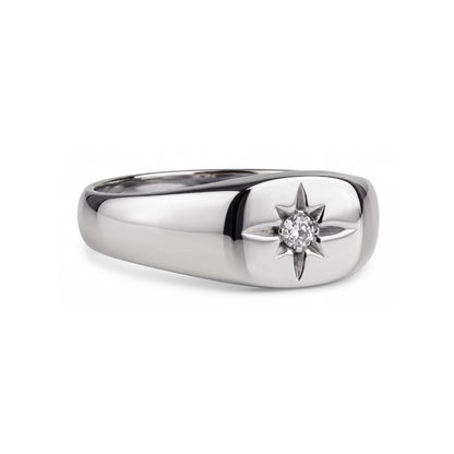 Bague Crête Étoilée Soren | Or